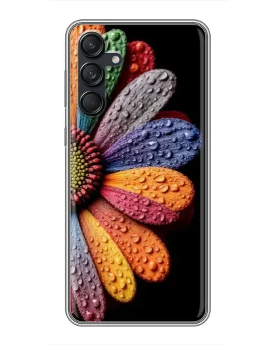 Чехол для Samsung Galaxy M55 5G с картинкой «Радужный цветок» Чехол для Samsung Galaxy M55 5G с картинкой «Радужный цветок»