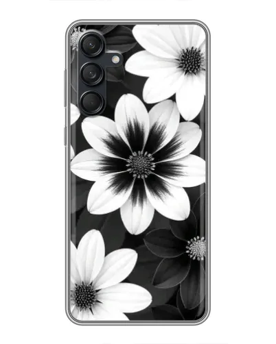 Чехол для Samsung Galaxy M55 5G с картинкой «Монохромные астры» Чехол для Samsung Galaxy M55 5G с картинкой «Монохромные астры»