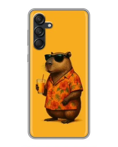 Чехол для Samsung Galaxy M55 5G с картинкой «Капибара на отдыхе» Чехол для Samsung Galaxy M55 5G с картинкой «Капибара на отдыхе»