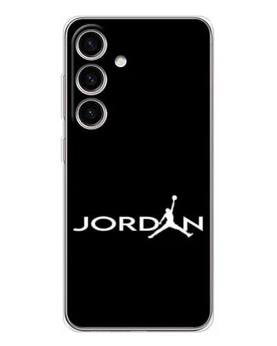 Чехол для Samsung Galaxy M56 с картинкой «Jordan White Logo»