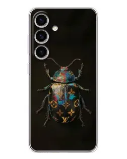 Чехол для Samsung Galaxy M56 с картинкой «LV — мраморный принт»