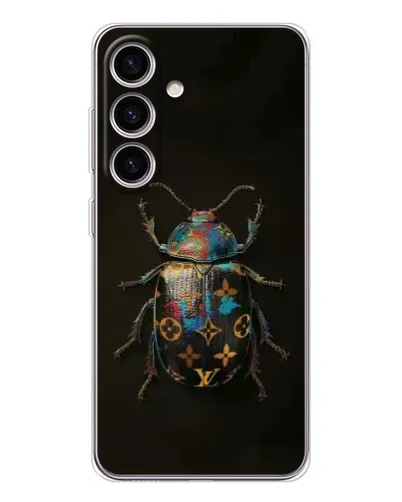 Чехол для Samsung Galaxy M56 с картинкой «LV — мраморный принт»