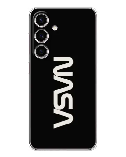 Чехол для Samsung Galaxy M56 с картинкой «NASA — вертикальный логотип»