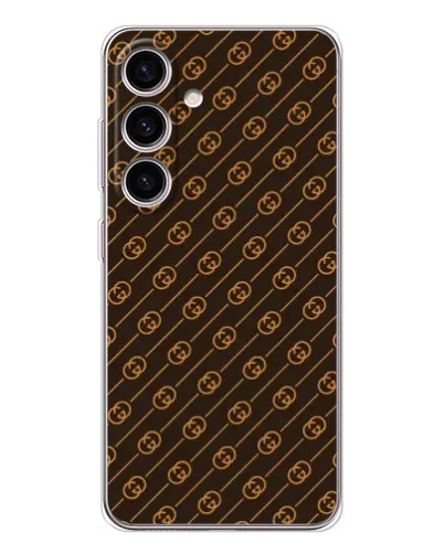Чехол для Samsung Galaxy M56 с картинкой «Gucci — золотые диагонали» Чехол для Samsung Galaxy M56 с картинкой «Gucci — золотые диагонали»