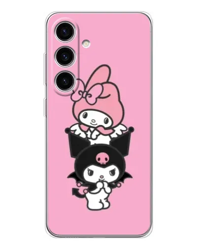 Чехол для Samsung Galaxy M56 с картинкой «My Melody и Kuromi»