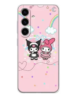 Чехол для Samsung Galaxy M56 с картинкой «My Melody и Kuromi»