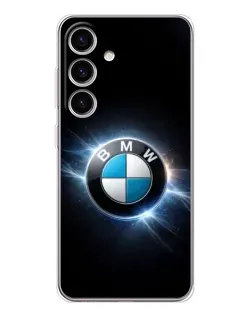 Чехол для Samsung Galaxy M56 с картинкой «BMW — неоновое сияние» Чехол для Samsung Galaxy M56 с картинкой «BMW — неоновое сияние»