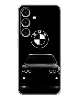 Чехол для Samsung Galaxy M56 с картинкой «BMW — взгляд из темноты»
