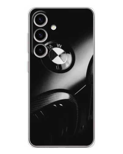 Чехол для Samsung Galaxy M56 с картинкой «Эмблема BMW — макро» Чехол для Samsung Galaxy M56 с картинкой «Эмблема BMW — макро»