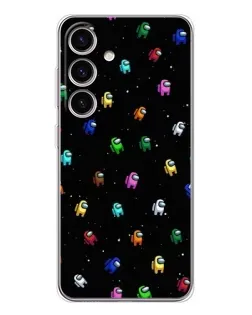 Чохол для Samsung Galaxy M56 з картинкою «Екіпаж Among Us»