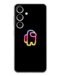 Чехол для Samsung Galaxy M56 с картинкой «Among Us градиент»