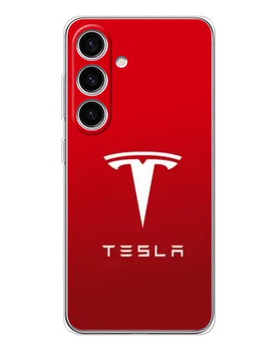 Чехол для Samsung Galaxy M56 с картинкой «Tesla Red Classic» Чехол для Samsung Galaxy M56 с картинкой «Tesla Red Classic»