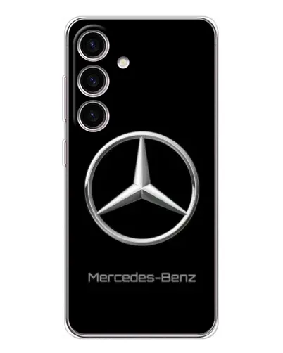 Чехол для Samsung Galaxy M56 с картинкой «Mercedes Silver Logo»