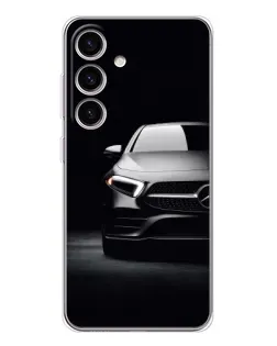 Чехол для Samsung Galaxy M56 с картинкой «Свет фар Mercedes»