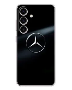 Чехол для Samsung Galaxy M56 с картинкой «Mercedes на металле» Чехол для Samsung Galaxy M56 с картинкой «Mercedes на металле»