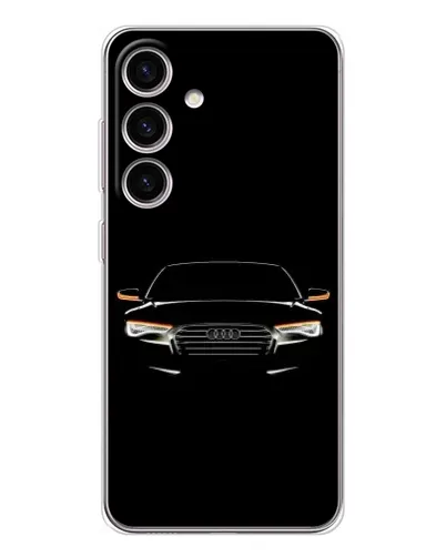 Чехол для Samsung Galaxy M56 с картинкой «Audi — ночной контур» Чехол для Samsung Galaxy M56 с картинкой «Audi — ночной контур»