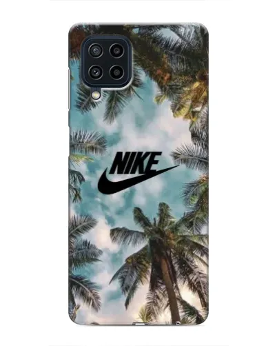 Чехол для Samsung Galaxy M62 с картинкой «Тропический принт Nike» Чехол для Samsung Galaxy M62 с картинкой «Тропический принт Nike»