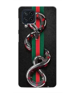Чохол для Samsung Galaxy M62 з картинкою «Gucci — змія на смузі»