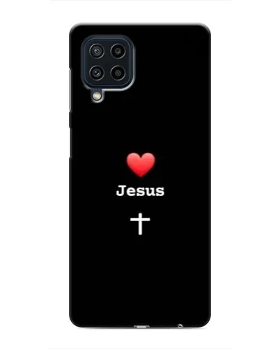 Чехол для Samsung Galaxy M62 с картинкой «Сердце - Jesus» Чехол для Samsung Galaxy M62 с картинкой «Сердце - Jesus»