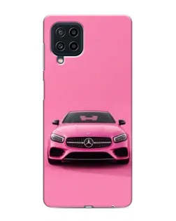 Чохол для Samsung Galaxy M62 з картинкою «Рожевий Mercedes AMG»