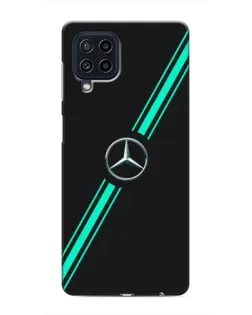 Чохол для Samsung Galaxy M62 з картинкою «Спортивні лінії Mercedes»