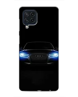 Чехол для Samsung Galaxy M62 с картинкой «Audi в неоне»