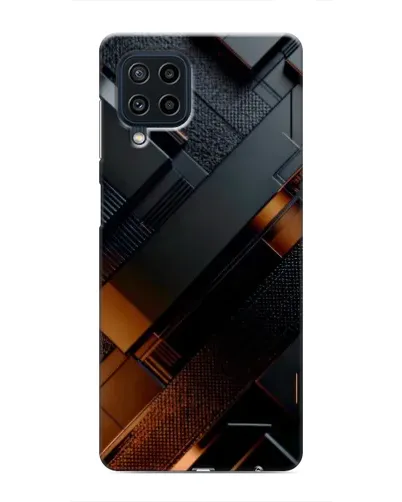 Чехол для Samsung Galaxy M62 с картинкой «Черные геометрические блоки» Чехол для Samsung Galaxy M62 с картинкой «Черные геометрические блоки»