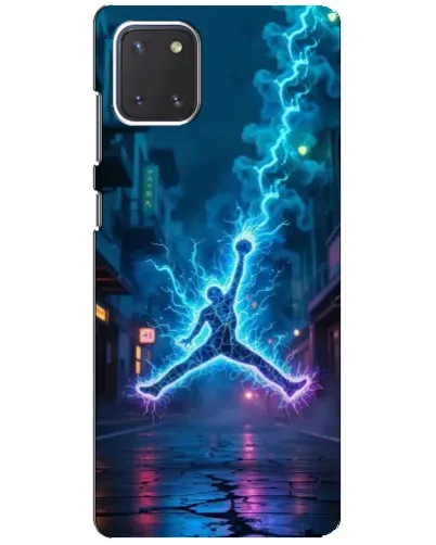 Чехол для Samsung Galaxy Note 10 Lite с картинкой «Jordan Gold Jumpman»