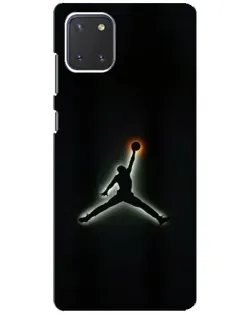 Чехол для Samsung Galaxy Note 10 Lite с картинкой «Jordan Gradient Logo» Чехол для Samsung Galaxy Note 10 Lite с картинкой «Jordan Gradient Logo»