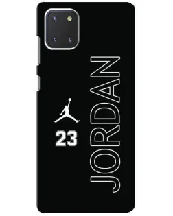 Чехол для Samsung Galaxy Note 10 Lite с картинкой «Jordan Vertical»