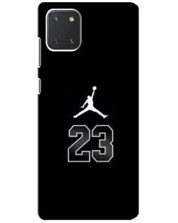Чехол для Samsung Galaxy Note 10 Lite с картинкой «Jordan Flight 23»