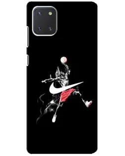 Чехол для Samsung Galaxy Note 10 Lite с картинкой «Jordan Jumpman»