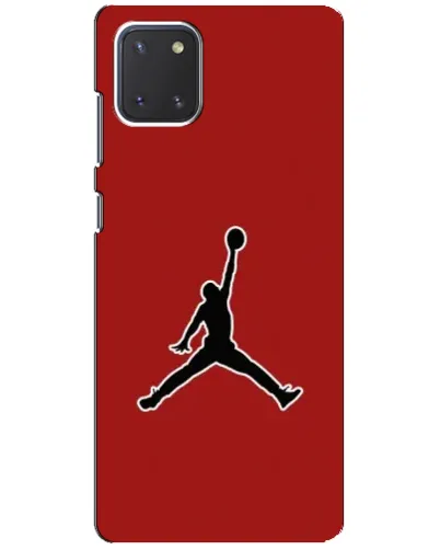 Чехол для Samsung Galaxy Note 10 Lite с картинкой «Jordan Red Back»