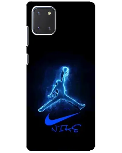 Чехол для Samsung Galaxy Note 10 Lite с картинкой «Jordan Neon Blue»