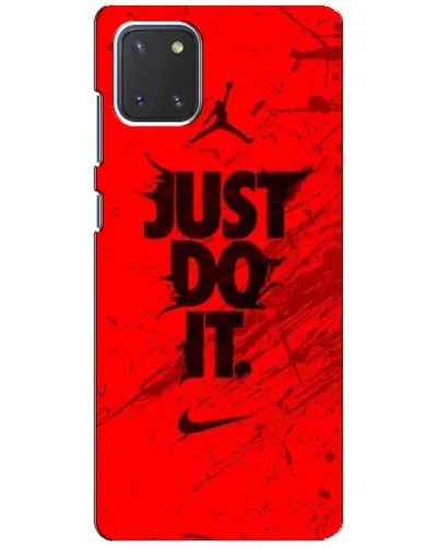 Чехол для Samsung Galaxy Note 10 Lite с картинкой «Nike Just Do It»
