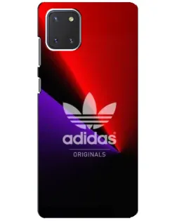 Чохол для Samsung Galaxy Note 10 Lite з картинкою «Adidas Red Neon»