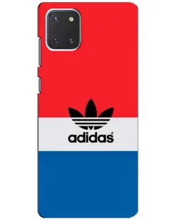 Чохол для Samsung Galaxy Note 10 Lite з картинкою «Ретро блоки Adidas»