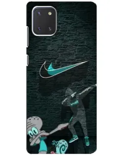 Чехол для Samsung Galaxy Note 10 Lite с картинкой «Спортивный арт Nike» Чехол для Samsung Galaxy Note 10 Lite с картинкой «Спортивный арт Nike»