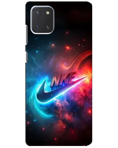 Чехол для Samsung Galaxy Note 10 Lite с картинкой «Огненный логотип Nike» Чехол для Samsung Galaxy Note 10 Lite с картинкой «Огненный логотип Nike»