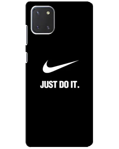 Чехол для Samsung Galaxy Note 10 Lite с картинкой «Классический принт Nike» Чехол для Samsung Galaxy Note 10 Lite с картинкой «Классический принт Nike»