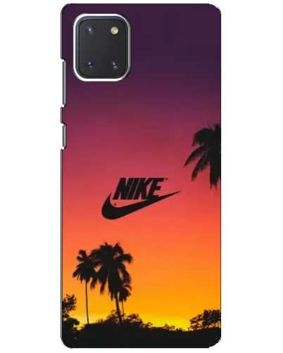 Чехол для Samsung Galaxy Note 10 Lite с картинкой «Nike на закате солнца» Чехол для Samsung Galaxy Note 10 Lite с картинкой «Nike на закате солнца»