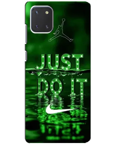 Чехол для Samsung Galaxy Note 10 Lite с картинкой «Зеленый неоновый Nike» Чехол для Samsung Galaxy Note 10 Lite с картинкой «Зеленый неоновый Nike»