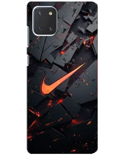 Чехол для Samsung Galaxy Note 10 Lite с картинкой «Nike — эффект разломов» Чехол для Samsung Galaxy Note 10 Lite с картинкой «Nike — эффект разломов»