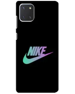 Чехол для Samsung Galaxy Note 10 Lite с картинкой «Nike — городская ночь»