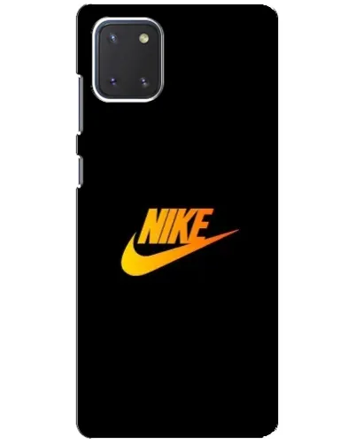 Чехол для Samsung Galaxy Note 10 Lite с картинкой «Золотой логотип Nike» Чехол для Samsung Galaxy Note 10 Lite с картинкой «Золотой логотип Nike»
