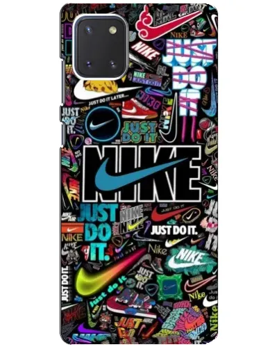 Чехол для Samsung Galaxy Note 10 Lite с картинкой «Яркий коллаж Nike» Чехол для Samsung Galaxy Note 10 Lite с картинкой «Яркий коллаж Nike»