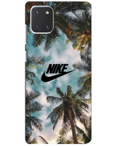 Чехол для Samsung Galaxy Note 10 Lite с картинкой «Тропический принт Nike» Чехол для Samsung Galaxy Note 10 Lite с картинкой «Тропический принт Nike»