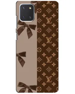 Чехол для Samsung Galaxy Note 10 Lite с картинкой «Louis Vuitton — банты»