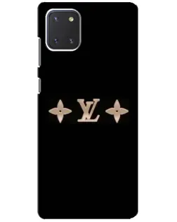 Чехол для Samsung Galaxy Note 10 Lite с картинкой «Louis Vuitton — минимализм»