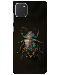 Чехол для Samsung Galaxy Note 10 Lite с картинкой «LV — мраморный принт»